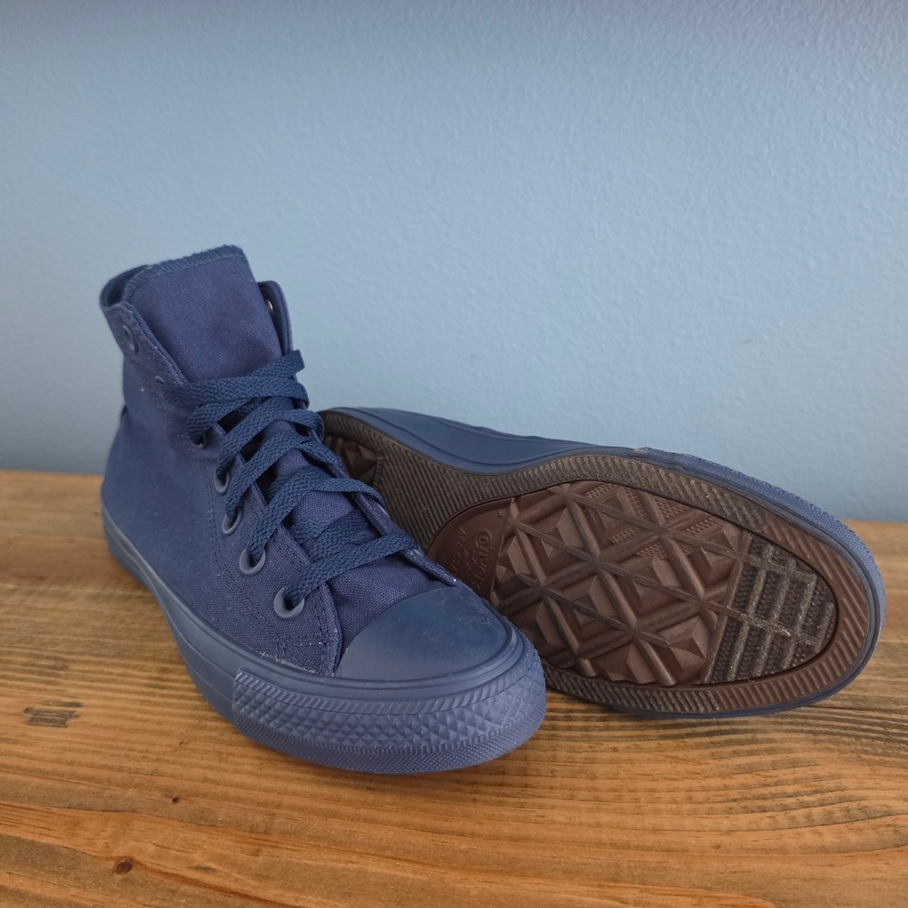 Converse Kids‎ Chuck Taylor High Top Sneakers Navy Blue 169064F Size 5.5Y/7.5W